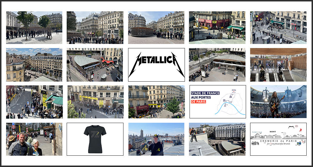 Cremerie de Paris hosting a Pop Up Store for Metallica